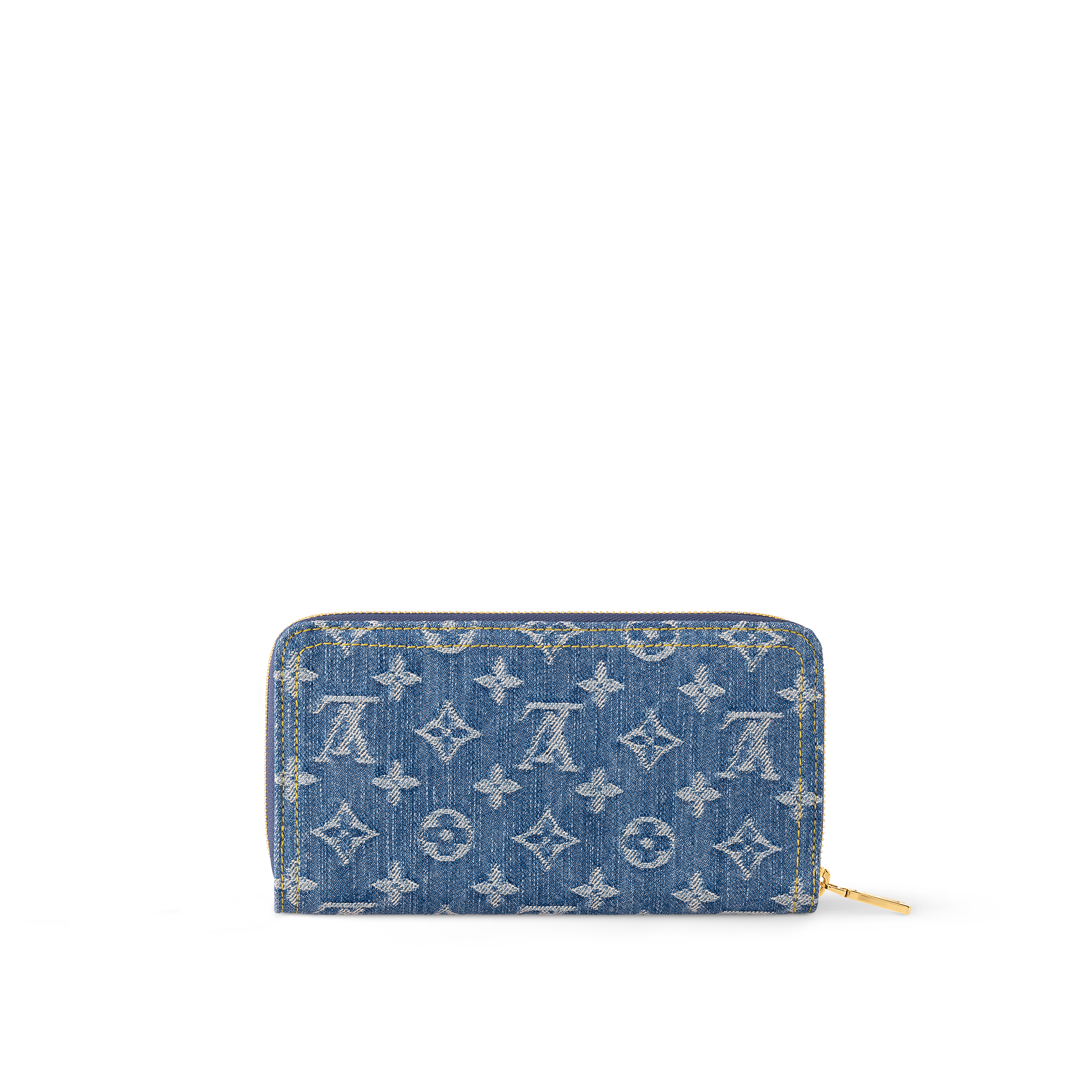 Zippy Wallet Monogram Denim - Women - Small Leather Goods | LOUIS 